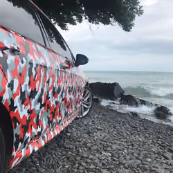 Sea and My Fun Car