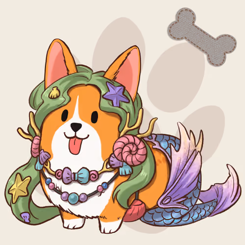 Corgisia : #062 Mermaid