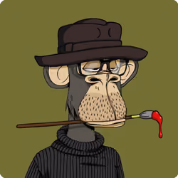 Ape with Brush