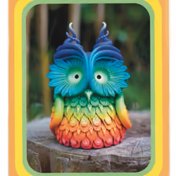 Mujuworld Cosmic Owl #2