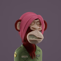 3D Bored Ape Club #362