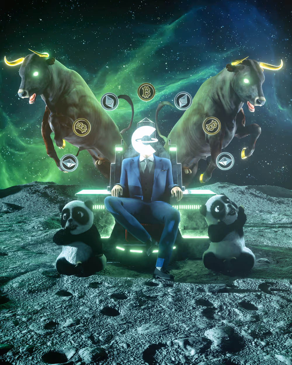 Bullish With A Couple Panda Bears