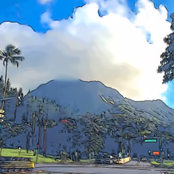 Sketched Mountain