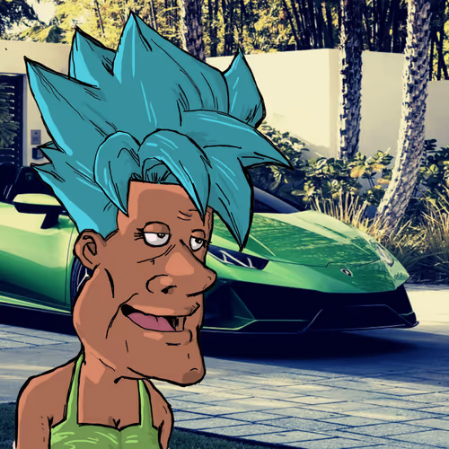 Blue Bad Grandma #5
