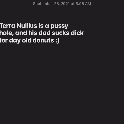 Terra Nullius is a pussy hole
