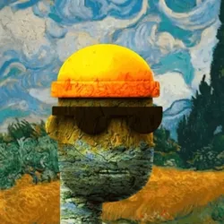 3D VAN GOGH PUNKS #006