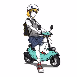 #026 Scooter Girl