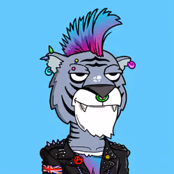 Grouchy Tiger Social Club #5972