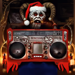 Creepy BoomBox Krampus Vol II 167