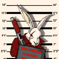 mr.rabbit wanted.#0011