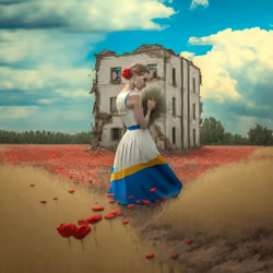 A girl from Ukraine
