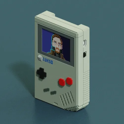 Retro LUKSO gaming miniature