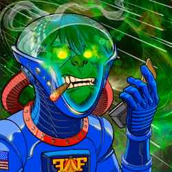 Funky Monkey Space Force #141