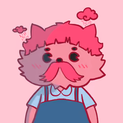 Little Red Clound Cat Kid