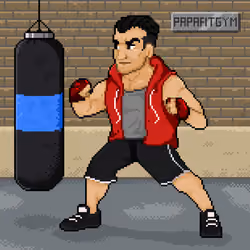 Papafitgym Pixel Art #019