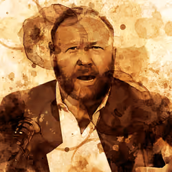 Coffee Art #17 - Alex Jones