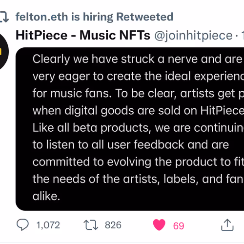 HitPiece Karma 1/1