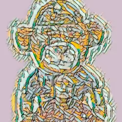 Abstract Bear