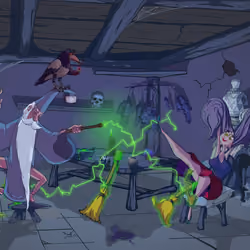 Flying with the Broom