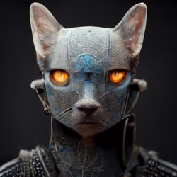 Cyborg Cat LXXVI