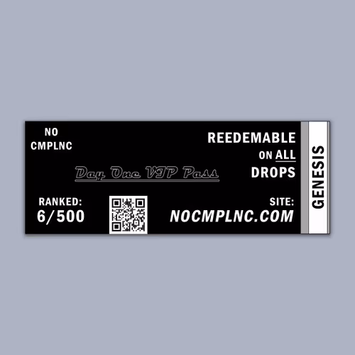 GENESIS Ticket #6