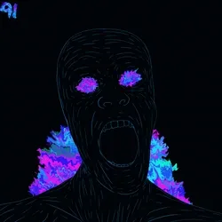 Screaming Man 91