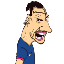 Football Celebritie #7 Zlatan Ibrahimovic