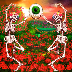 In & Out of the Garden 1/1 Original Grateful Dead Artwork