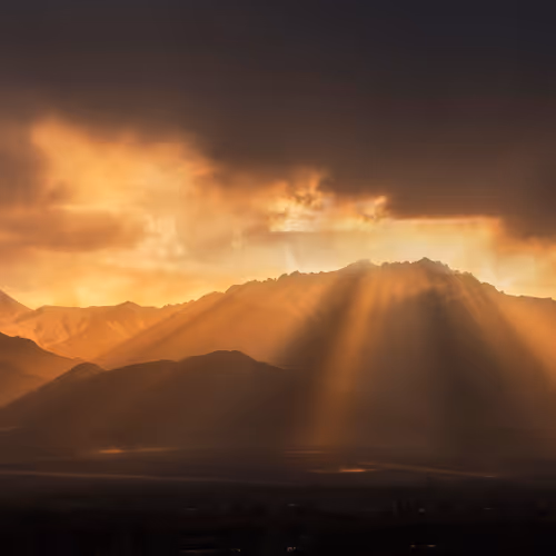 Rays of Hope (himalayas)