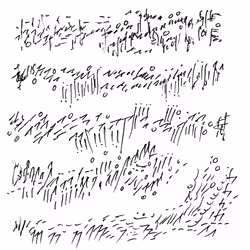Asemic Writing - 2019.864 - Cecil Touchon