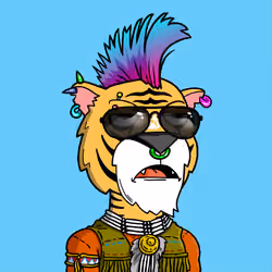 Grouchy Tiger Social Club #5176