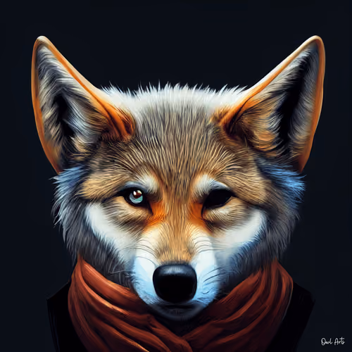 Wolf NFT #011 - Wolves Art