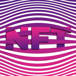 NFT Line ART - Purple NFT