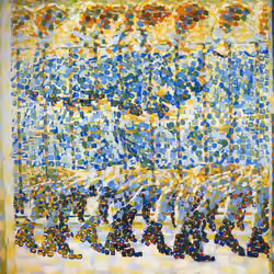 BAMBINA CHE CORRE SUL BALCONE Giacomo Balla 1912