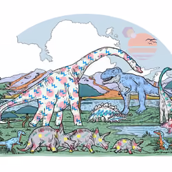 What Color Were the Dinosaurs: Classic Version