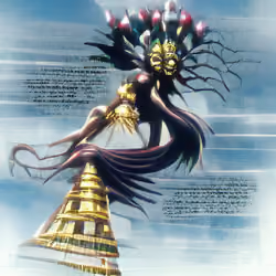 Nemesis, also called Rhamnousia or Rhamnusia is the goddess who enacts retribution against those who
