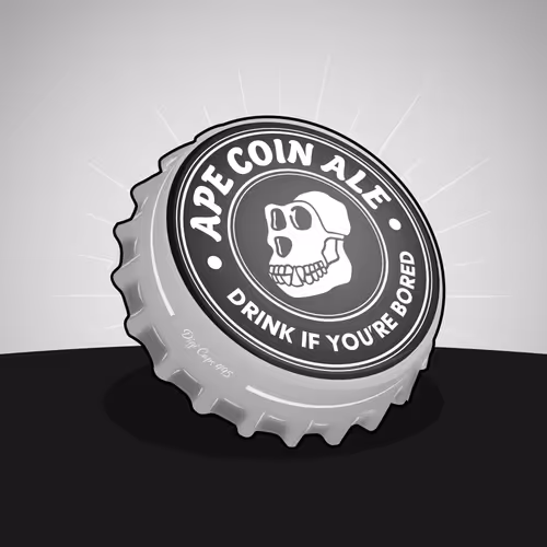 Ape Coin Ale Bottle Cap