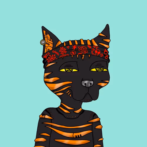 A Cat dat Rose from da Gutter