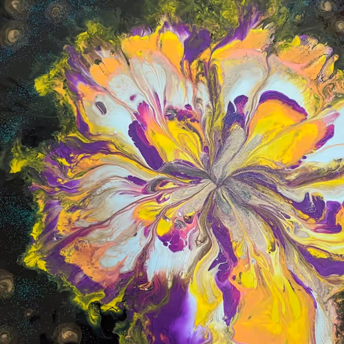 Cosmic flower 002