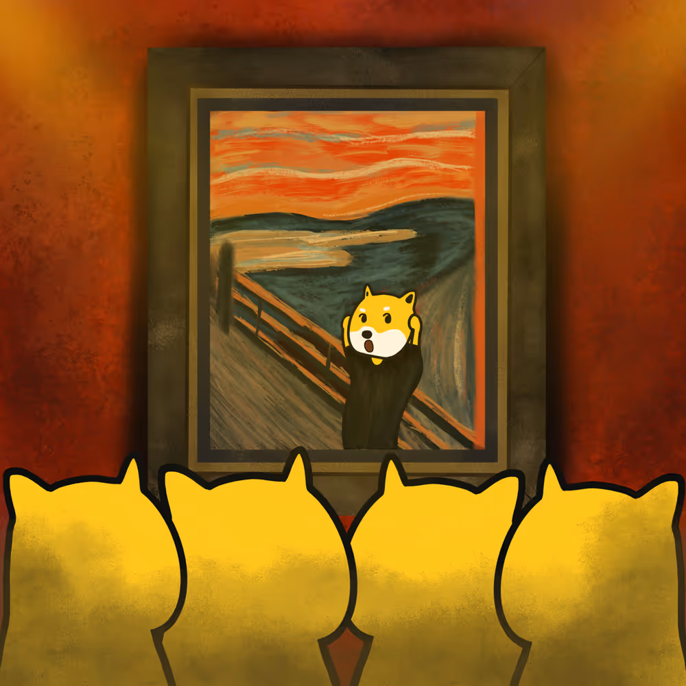 Non Fungible Doge #The Scream