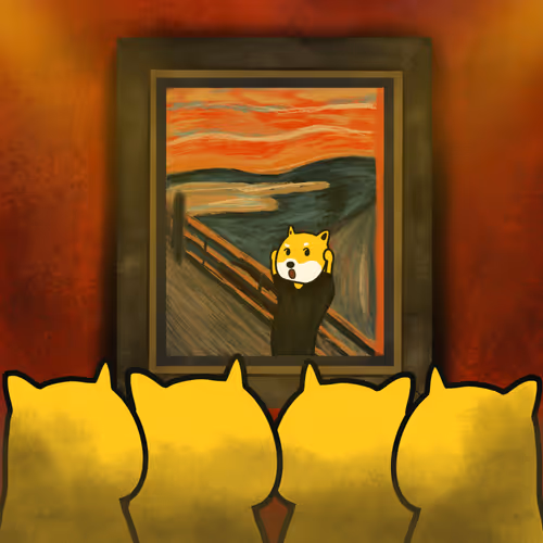Non Fungible Doge #The Scream
