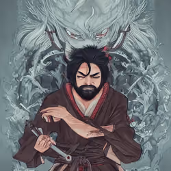 Magical samurai