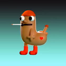 3D CryptoDickbutt #47