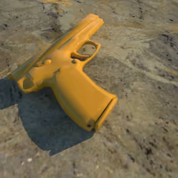 pistola adiamantada, origen: mx 