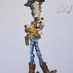 Woody in digital oil