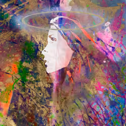 An Angel Through the Veil
