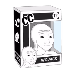Wojack Crypto-Collectible Figurine