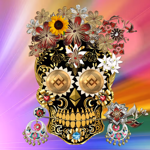 Crypto Sugar Skull