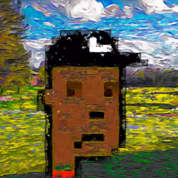 Crypto Van Gogh Punk #0033 – Tiger Woods