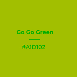 Go Go Green #a1d102